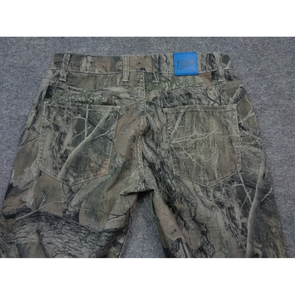 Mugsy Realtree Pants 30 x 30 Jeans Camo Brown Straight Leg Stretch